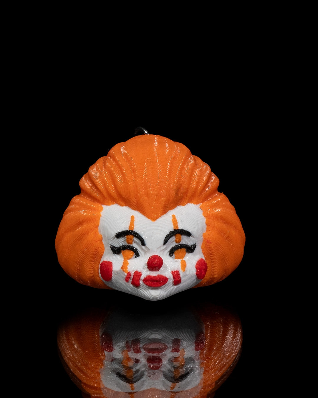 Penny The Wise Clown Keychain, Perfect for Halloween, 3D Printed Keyring Gift