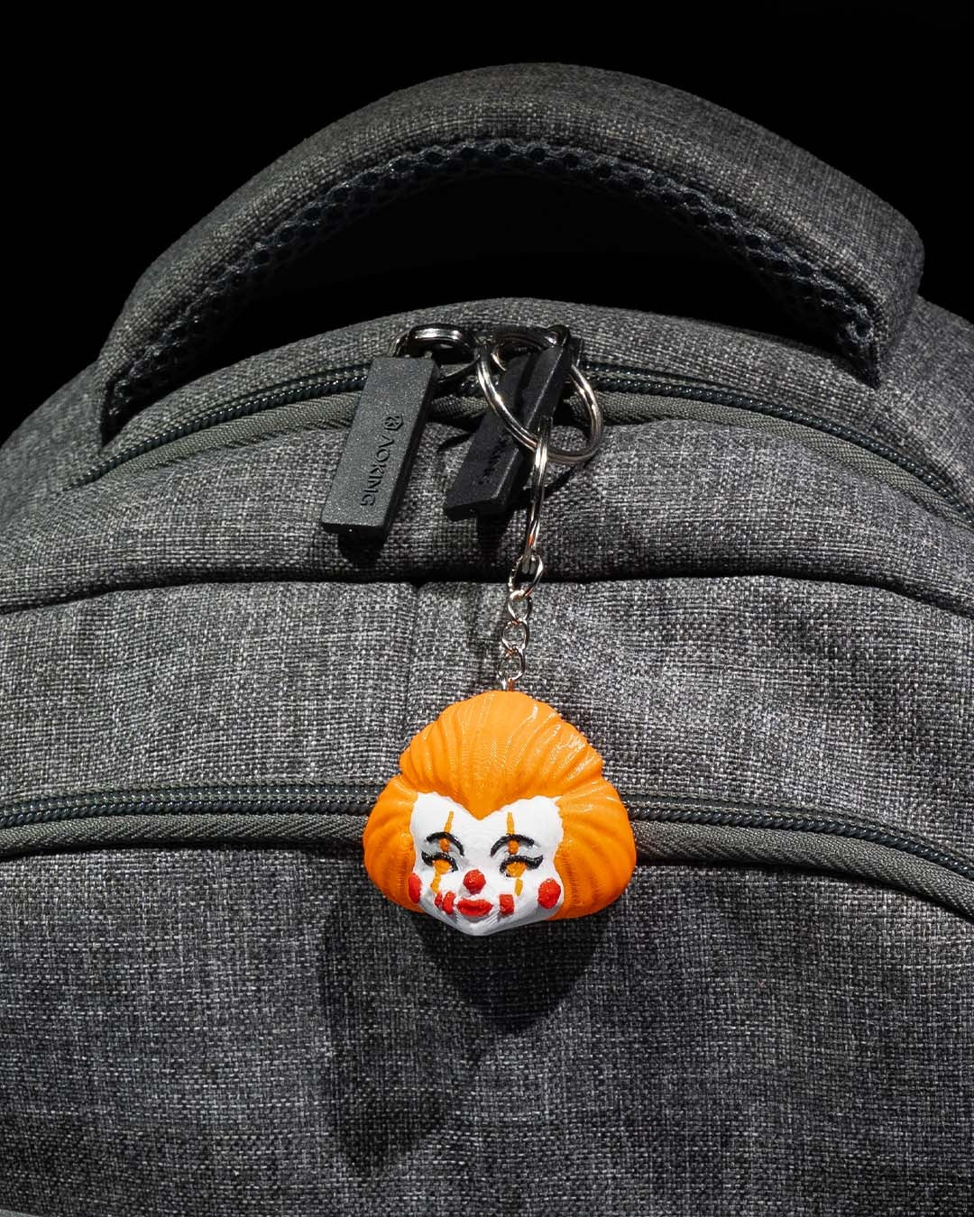 Penny The Wise Clown Keychain, Perfect for Halloween, 3D Printed Keyring Gift