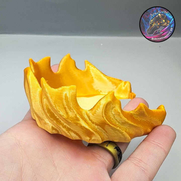 Fire Breathing Wyvern Dragon Dice Tower - Kekreations