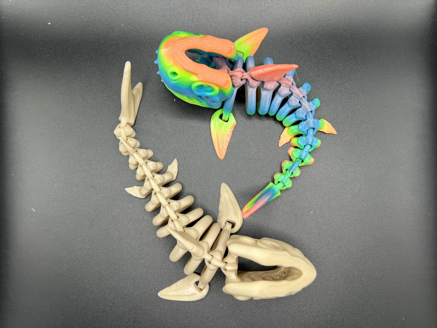 Articulated Fidget Skeleton Shark - Perfect for Collecting and Display - Flexi Factory