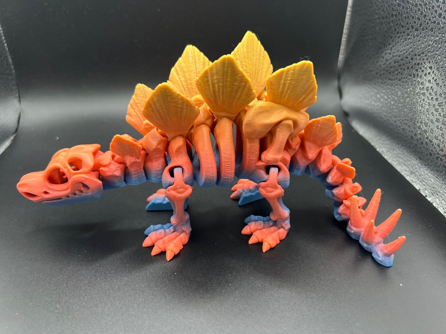 Articulated Fidget Skeleton Stegosaurus Dinosaur - Perfect for Collecting and Display - Flexi Factory