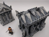 Tomb (Ruined and Intact) 28mm scale - EC3D 3D Printed Miniature