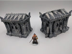 Tomb (Ruined and Intact) 28mm scale - EC3D 3D Printed Miniature