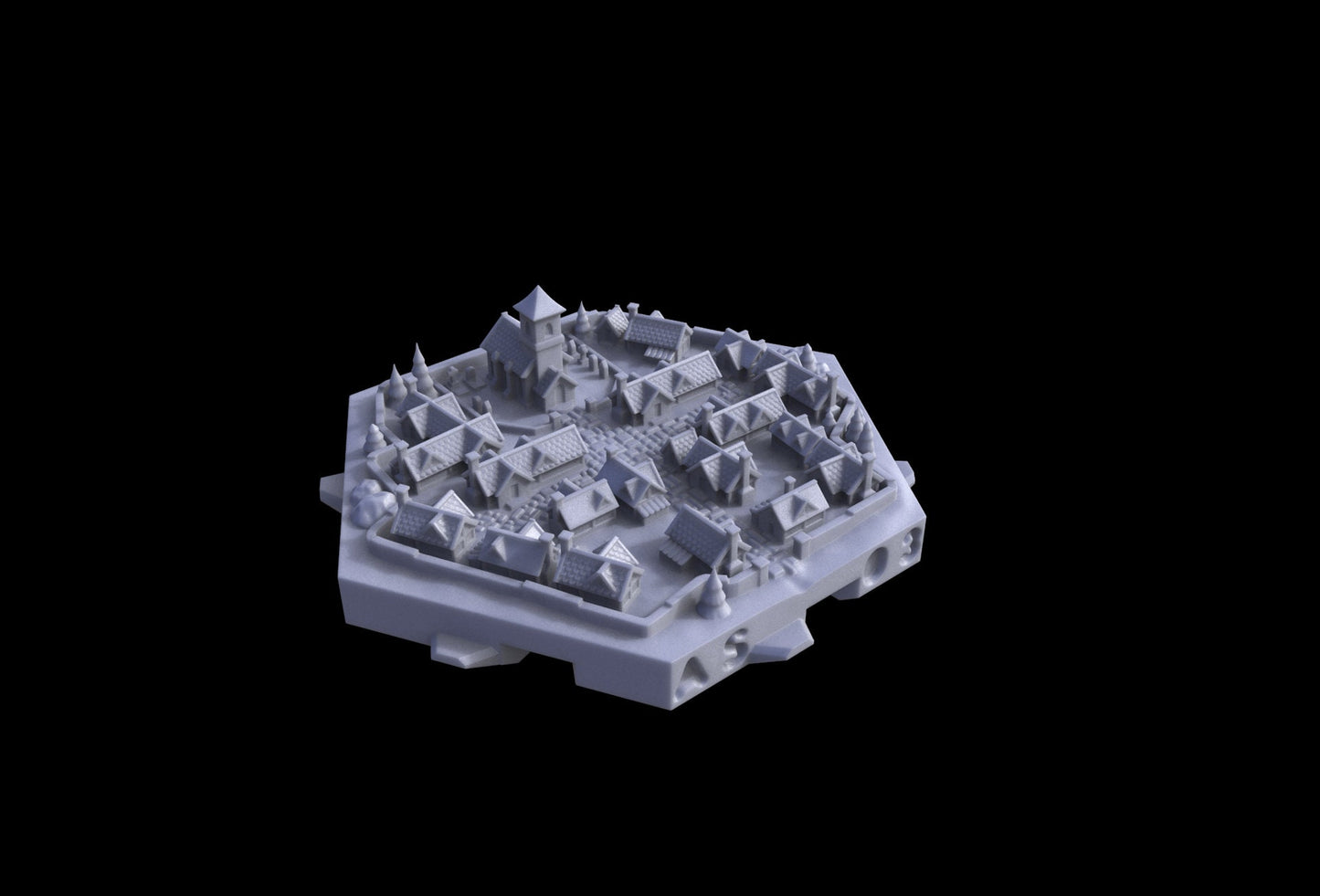 Town and Village Tiles - Hexton Hills Hex Map Tiles
