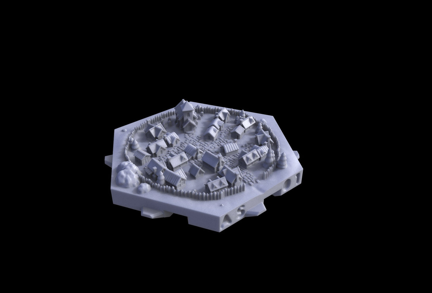 Town and Village Tiles - Hexton Hills Hex Map Tiles