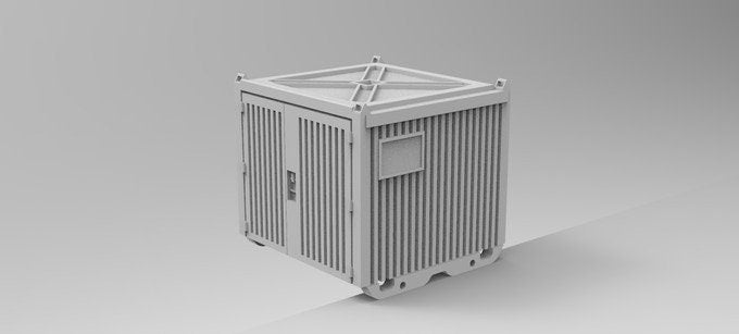 Conex Box - WOWBuildings - Historical Wargaming