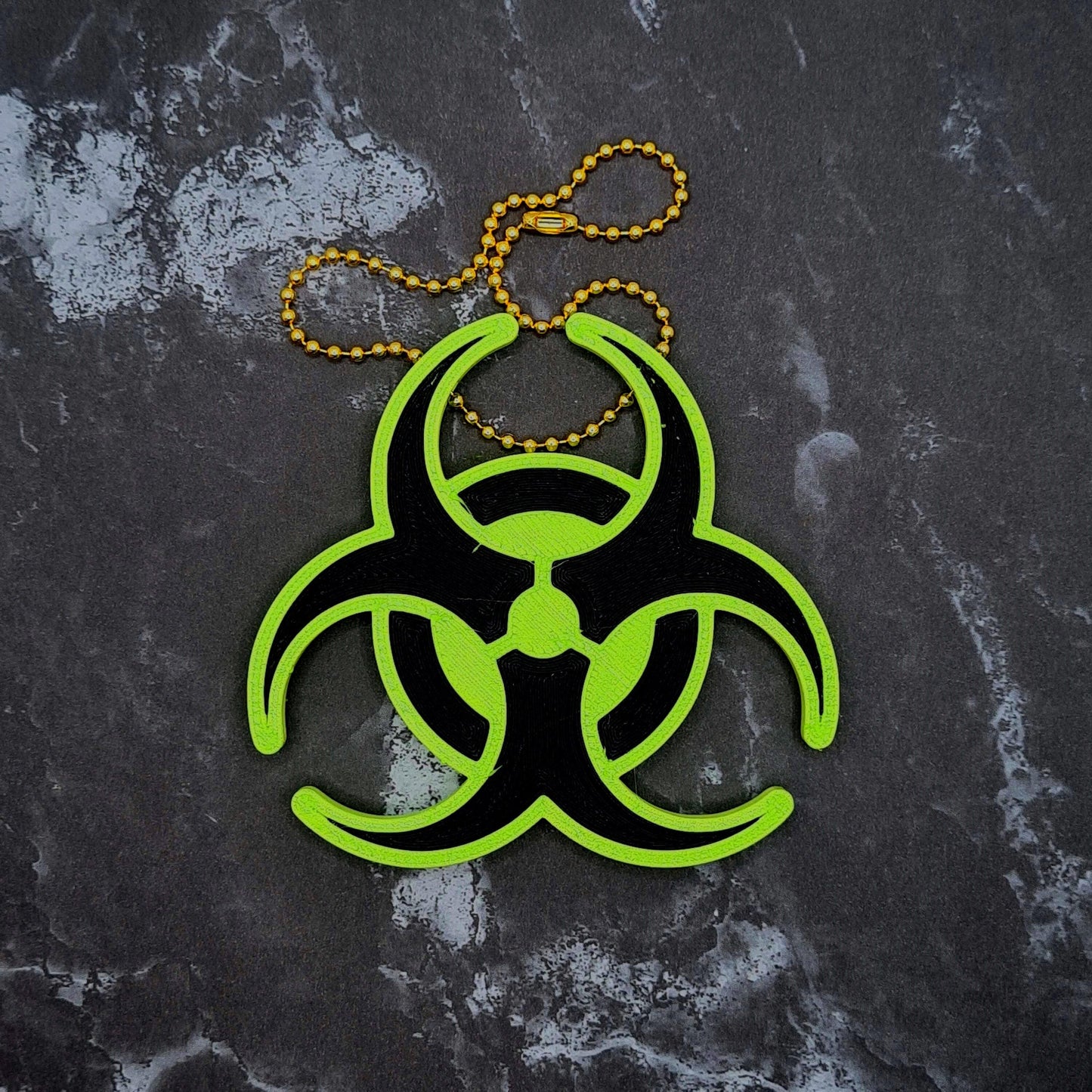 Biohazard Keychain! - JCreateNZ - Car Charms