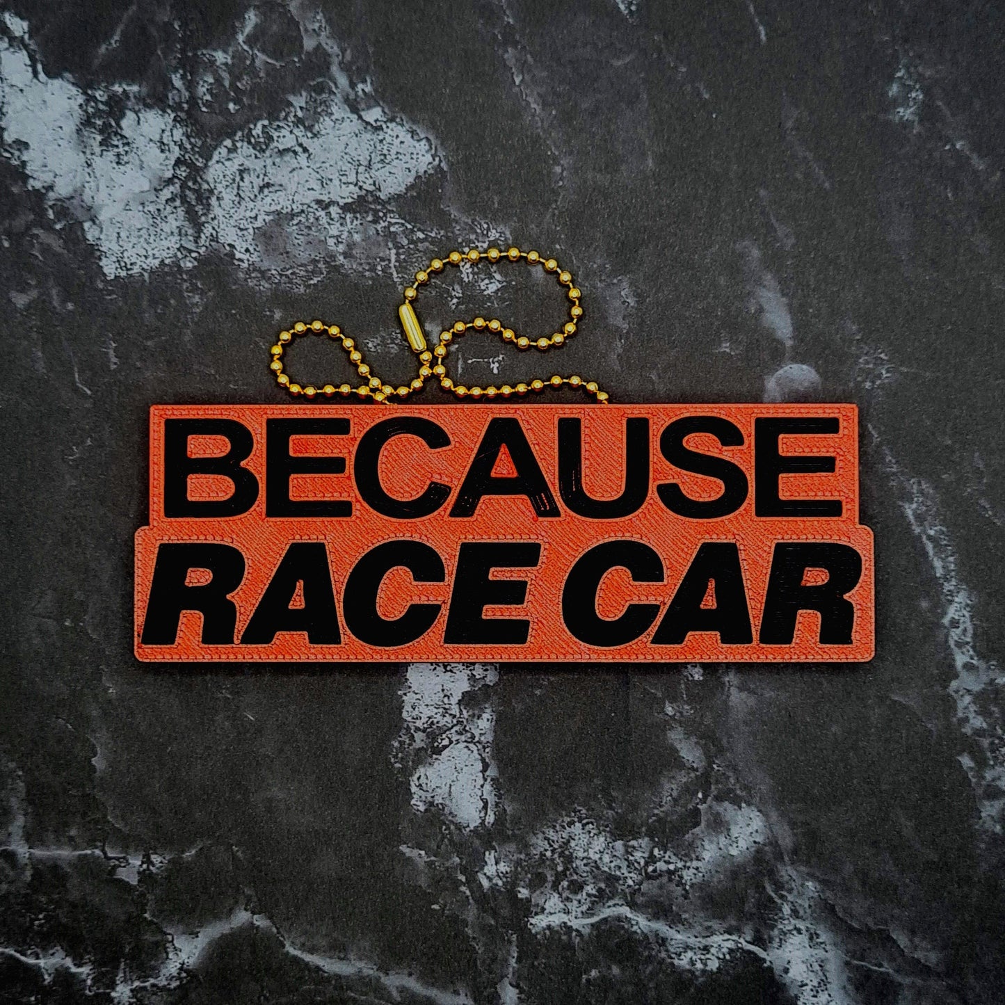 Because Racecar Charm! - JCreateNZ - Car Charms