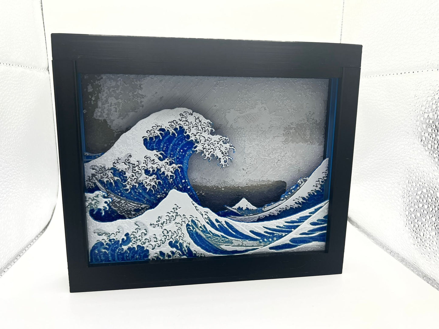 The Great Wave off Kanagawa Wall Art - 3D Printed Art