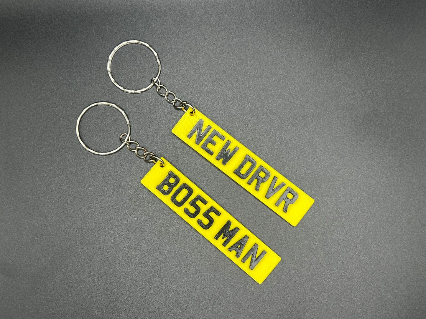 Custom3D Licence Plate Keyring