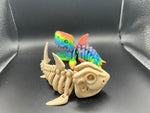Articulated Fidget Skeleton Shark - Perfect for Collecting and Display - Flexi Factory