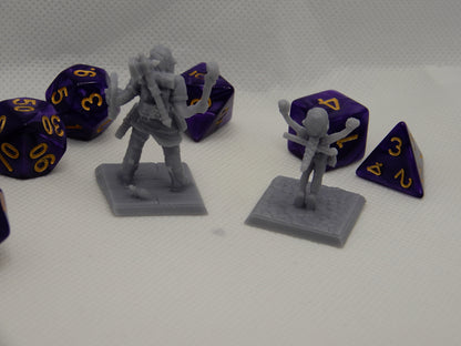 Hero Forge Miniature 3D Printing Service  - Resin | Desktop Hero | DnD | Fantasy | Wargaming