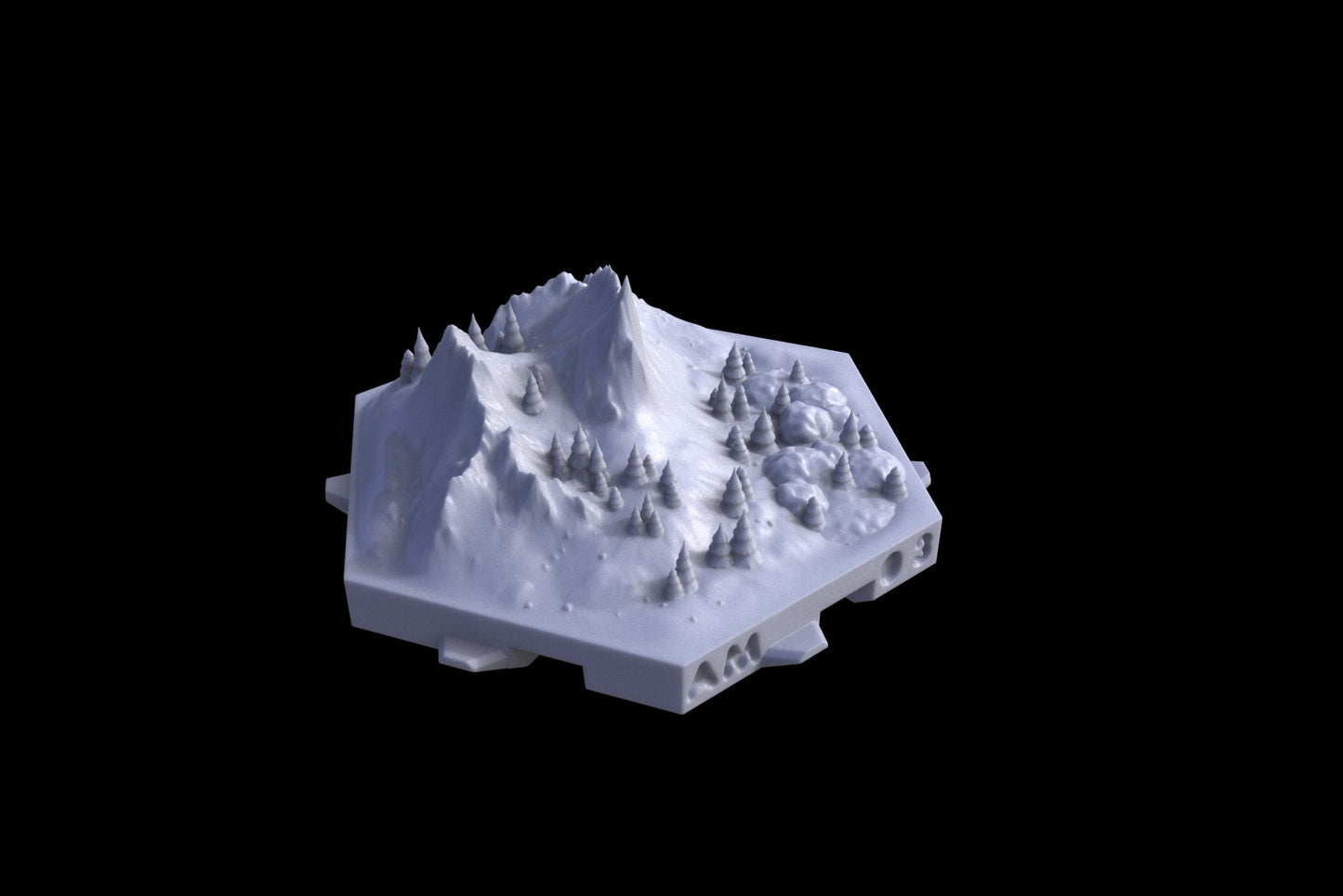 Mountain Tiles - Hexton Hills Hex Map Tiles