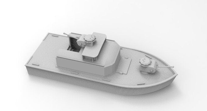 Brown Water Gunboat - WOWBuildings - Historical Wargaming