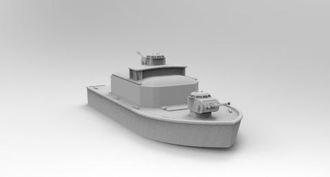 Brown Water Gunboat - WOWBuildings - Historical Wargaming