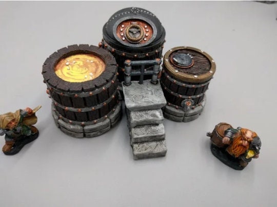 Dwarven AleWorks - EC3D 3D Printed Miniature