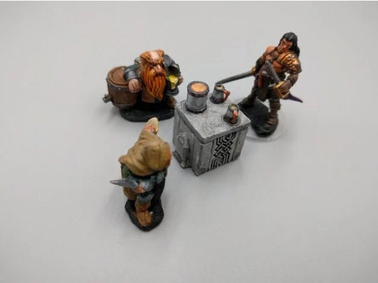 Dwarven AleWorks - EC3D 3D Printed Miniature