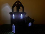 Church with Tower - Scenic DnD Terrain - Halloween Decoration