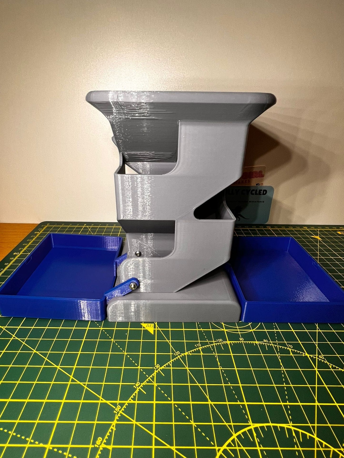 Collapsible DnD Dice Tower