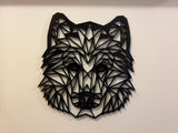 Geometric Husky Wall Art Decor - Geometric Pet Print - Dog Lover Gift Idea - Malamute - Akita