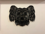 Geometric Skye Terrier Wall Art Decor - Geometric Pet Print - Dog Lover Gift Idea - Scottish Terrier - Cairn Terrier