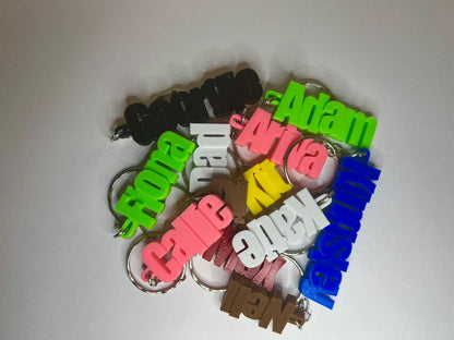 Personalised 3D Printed Name Tag