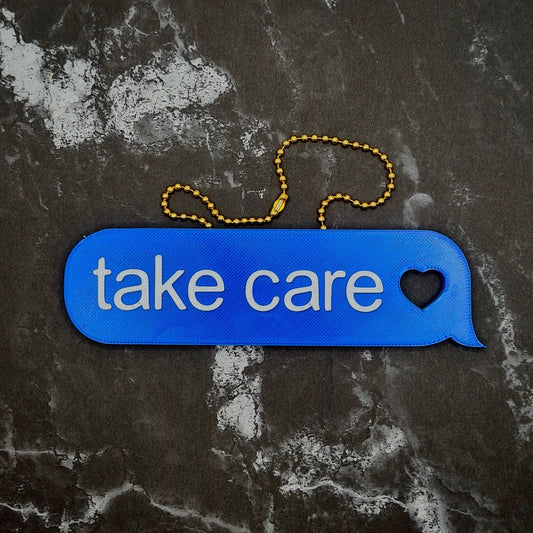 Take Care Charm! - JCreateNZ - Car Charms