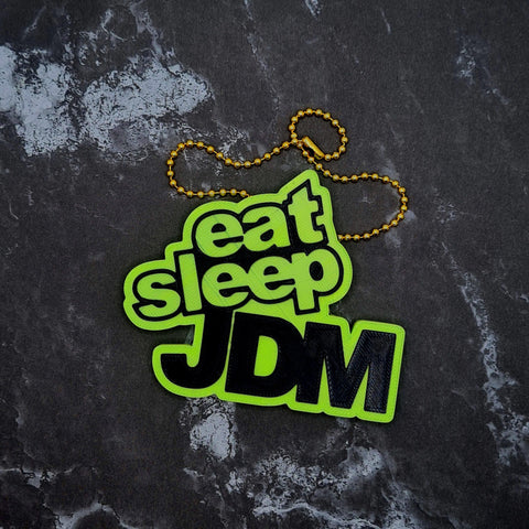 Eat Sleep JDM Keychain! - JCreateNZ - Car Charms