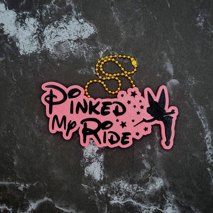 Pinked my Ride Charm! - JCreateNZ - Car Charms