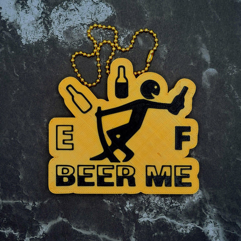Beer Me Charm! - JCreateNZ - Car Charms