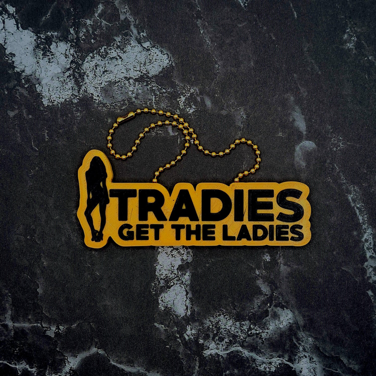 Tradies Get the Ladies Charm! - JCreateNZ - Car Charms