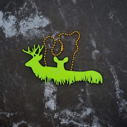 Deer Bush Keychain