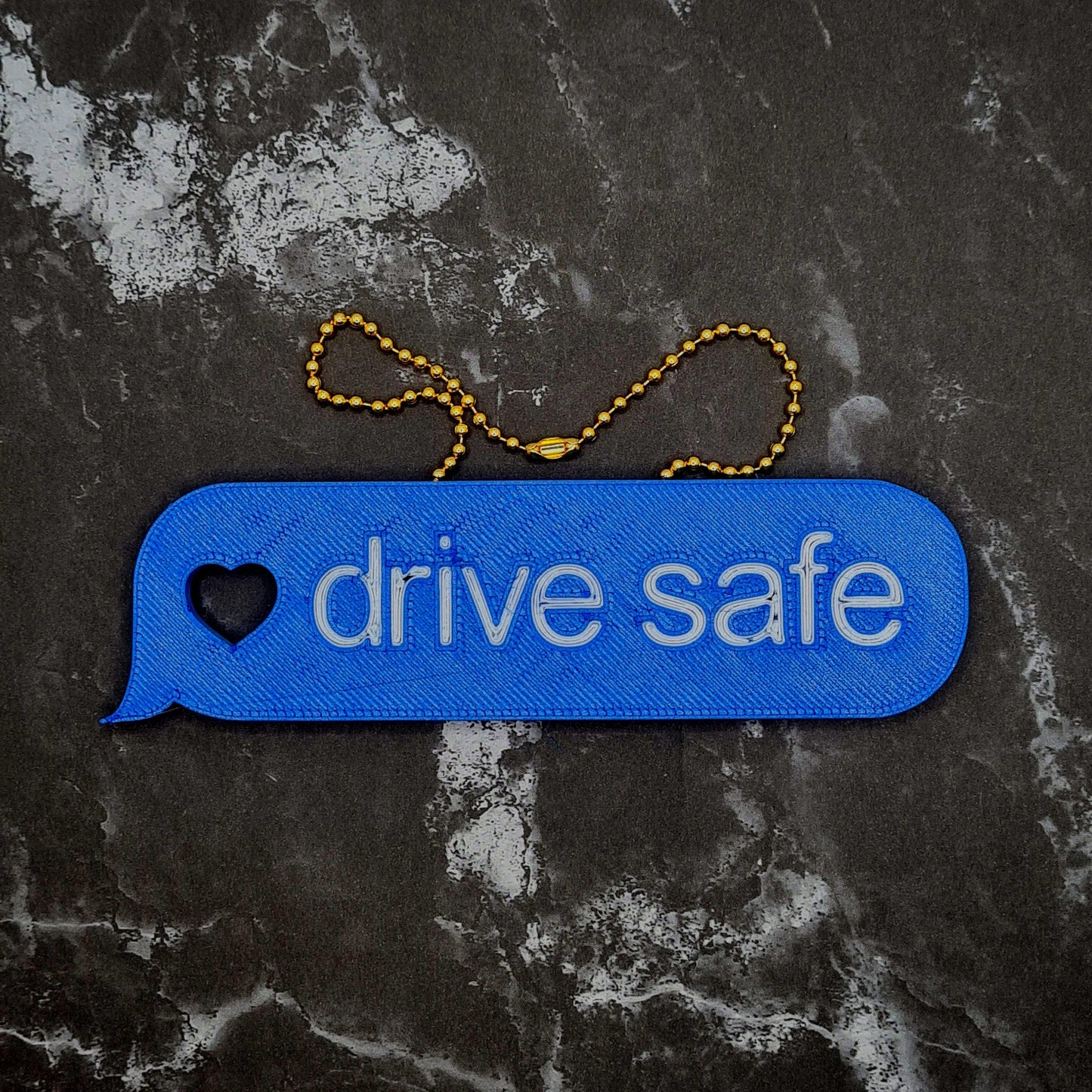 Drive Safe Keychain