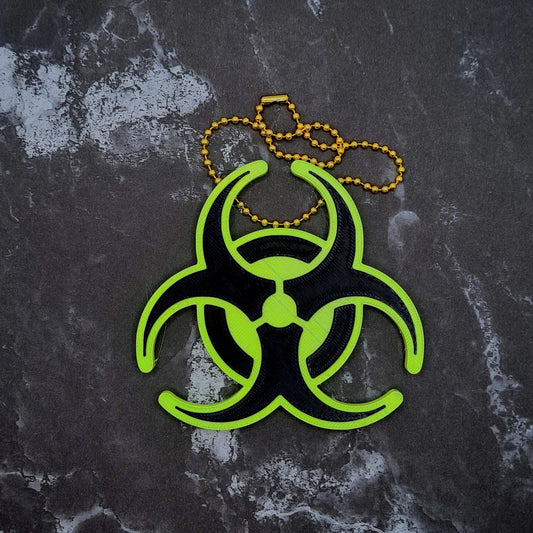 Biohazard Keychain! - JCreateNZ - Car Charms