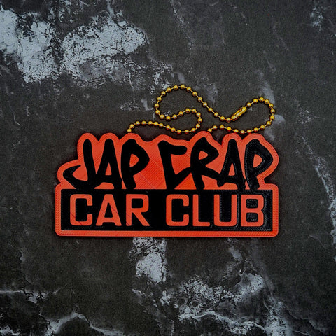 Jap Crap Car Club Charm! - JCreateNZ - Car Charms