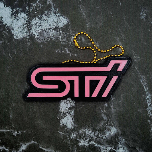 STI Charm! (reverse) - JCreateNZ - Car Charms