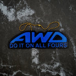 AWD, Do It On All Fours Charm! - JCreateNZ - Car Charms
