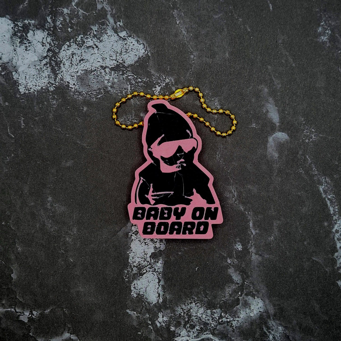 Baby on Board Keychain