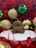 Turkey Christmas Bauble - Christmas Ornament - Xmas Tree Bauble