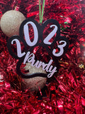 Personalised Pet Paw Decoration - Christmas Ornament - Xmas Tree Bauble