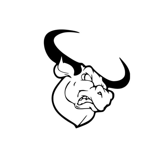 Bull Vinyl Decal