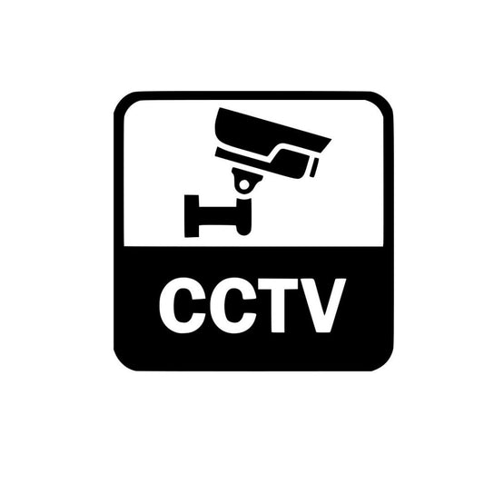 CCTV Vinyl Decal