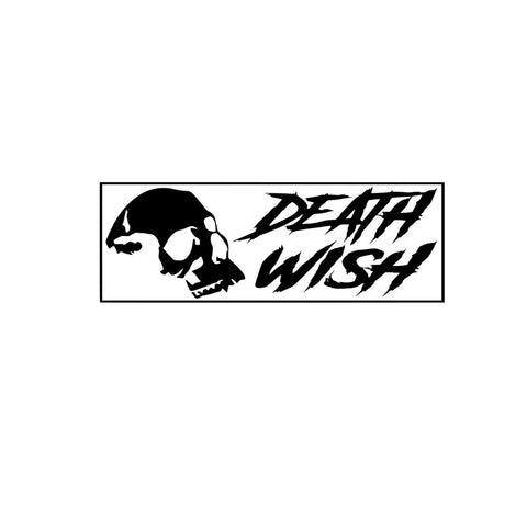 Death Wish Sticker! - Vinyl Decal - Bumper Sticker - JCreateNZ