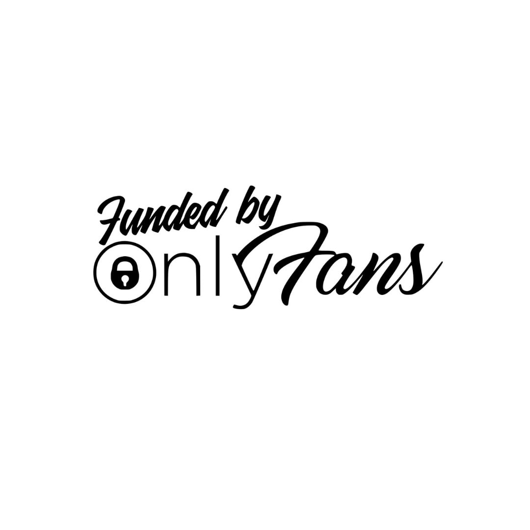 Funded by OnlyFans Vinyl Decal