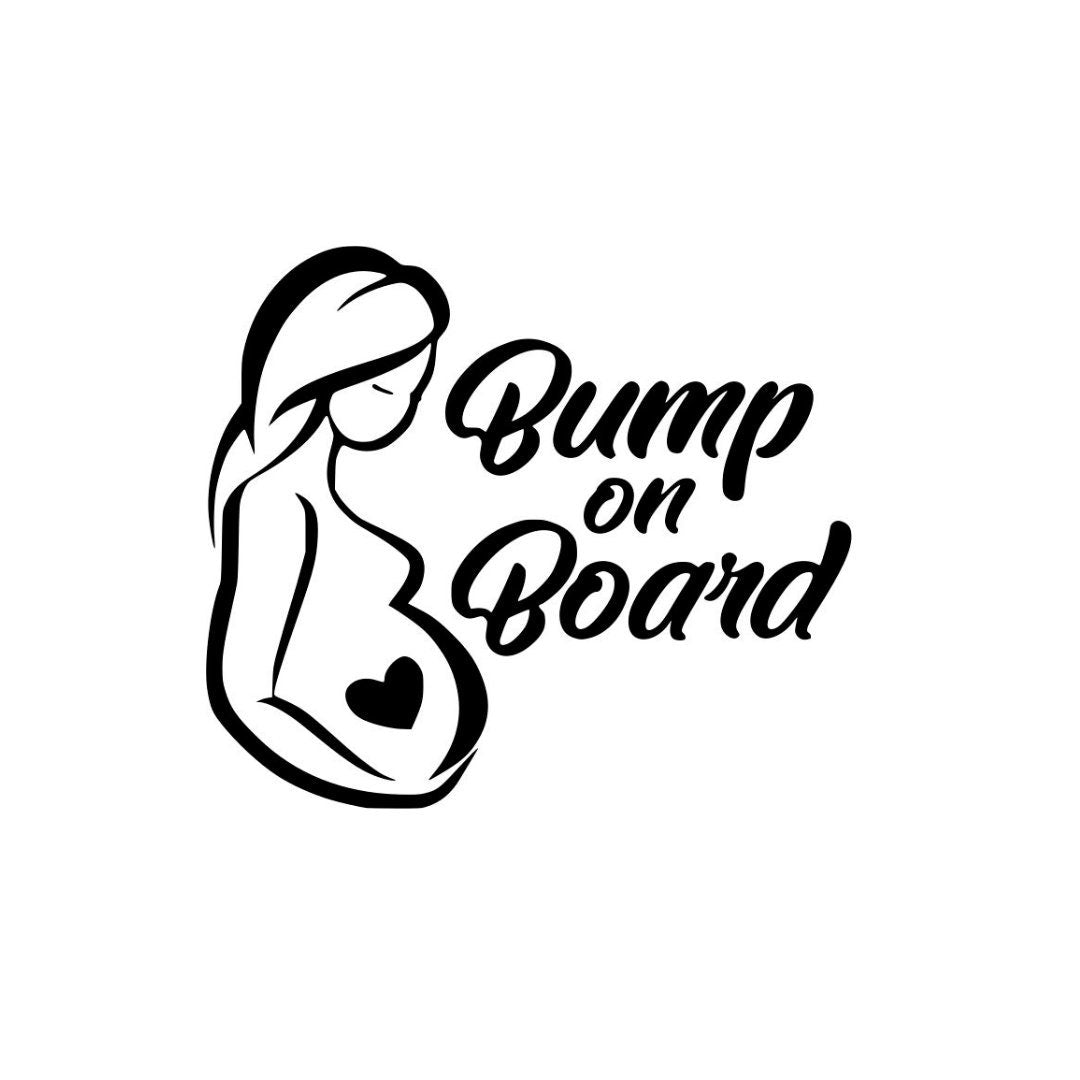 Bump on Board Vinyl Decal