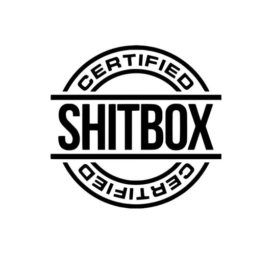 Certified Shitbox Vinyl Decal