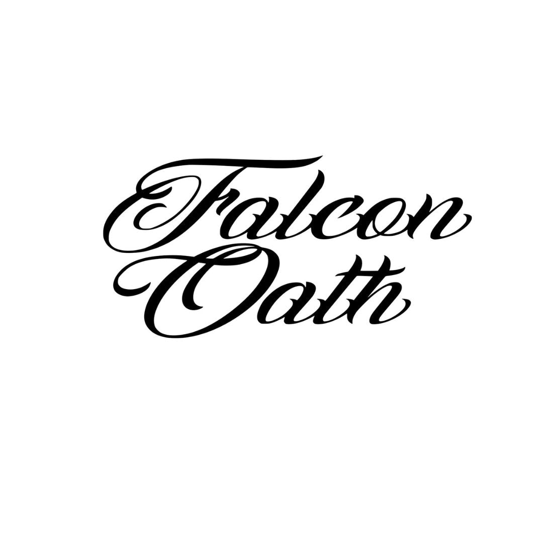 Falcon Oath Vinyl Decal